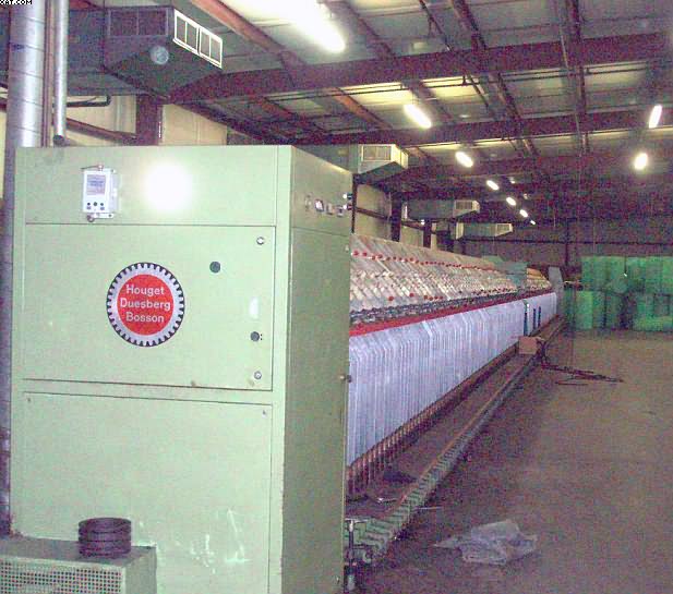 HDB Spinning Frames, 204 spindles, double draft,